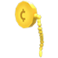 Gold Coin Monocle  - Ultra-Rare from Accessory Chest